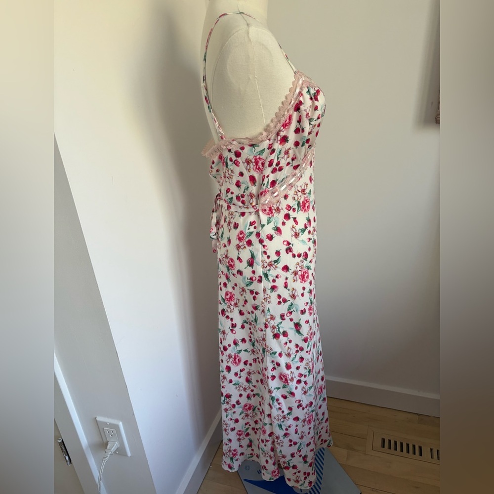Steve Madden White and Pink Floral Dress - Picture 3 of 7